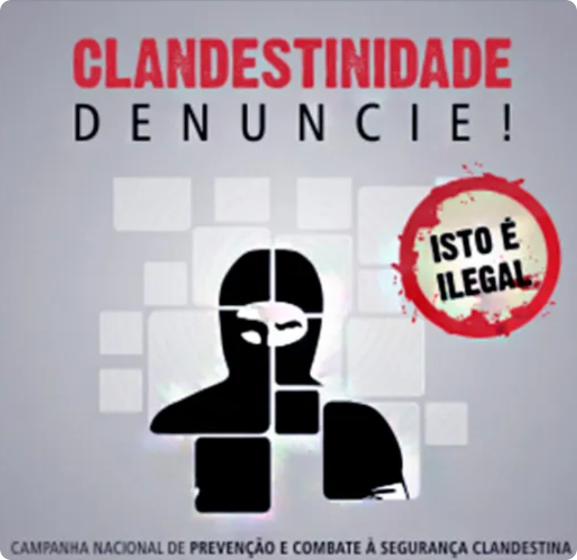 Compromisso com o combate de empresa clandestinas